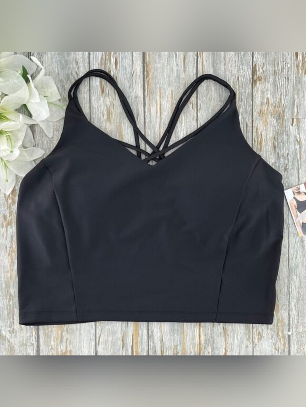 Women's Avia Shine Active Longline Sports Bra Size XL | NWT